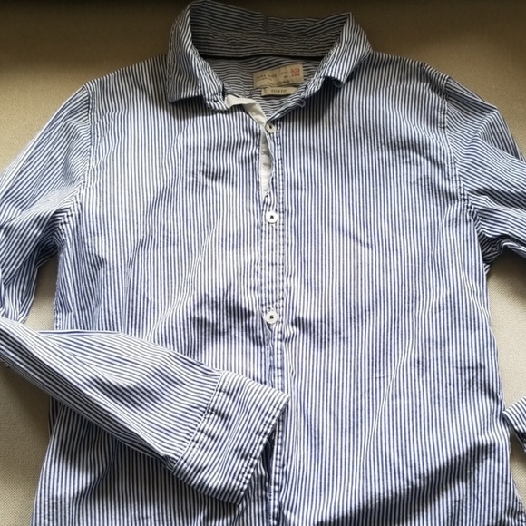 EUC Zara Boys Slim Fit Shirt - Picture 3 of 5